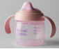 Неразливаща се бебешка чаша с мек накрайник и с дръжки Tommee Tippee Soft Spout, 150 мл, 4м+, розова TT.0297 thumb 6