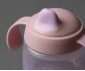 Неразливаща се бебешка чаша с мек накрайник и с дръжки Tommee Tippee Soft Spout, 150 мл, 4м+, розова TT.0297 thumb 9