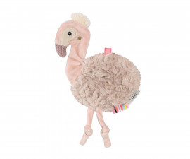 babyFEHN Lazy, Crazy & Pink 042276 - Crinkle flamingo