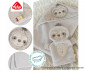 babyFEHN Lazy, Crazy & Pink 042474 - Hooded bath towel sloth thumb 2