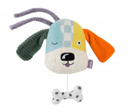 babyFEHN fehnNATUR dog Dotty 044010 - Mini musical dog NATUR
