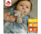 babyFEHN FredErik 039108 - Mini rattle elephant thumb 4