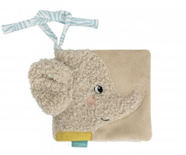 babyFEHN FredErik 039221 - Soft book elephant
