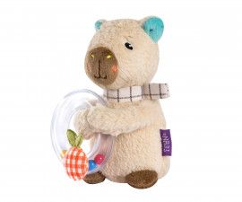 babyFEHN Capybara Clara 040128 - Rattle ring capybara