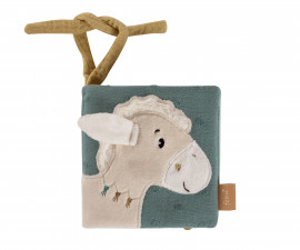 babyFEHN fehnNATUR Pferdinand 041057 - Soft book horse NATUR