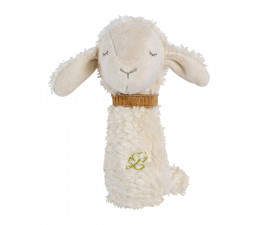 babyFEHN FehnNATUR 046045 - Rod rattle sheep NATUR