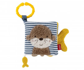 babyFEHN Otter Theo 047110 - Soft book otter