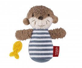 babyFEHN Fehn Minis 047196 - Mini rattle otter