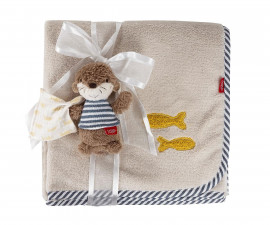 babyFEHN Otter Theo 047264 - Cuddleblanket otter