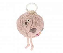 babyFEHN Lazy, Crazy & Pink 042306 - Soft book flamingo