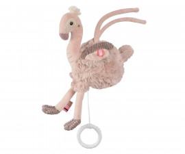 babyFEHN Lazy, Crazy & Pink 042429 - Mini musical flamingo