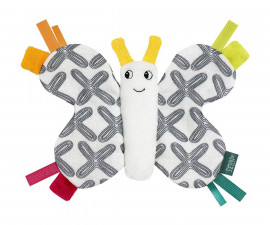 babyFEHN Dobabydoo Black&White 043181 - Crinkle butterfly