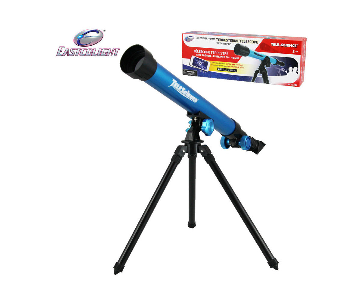 Образователни играчки Eastcolight - Телескоп 30 с трипод 23851