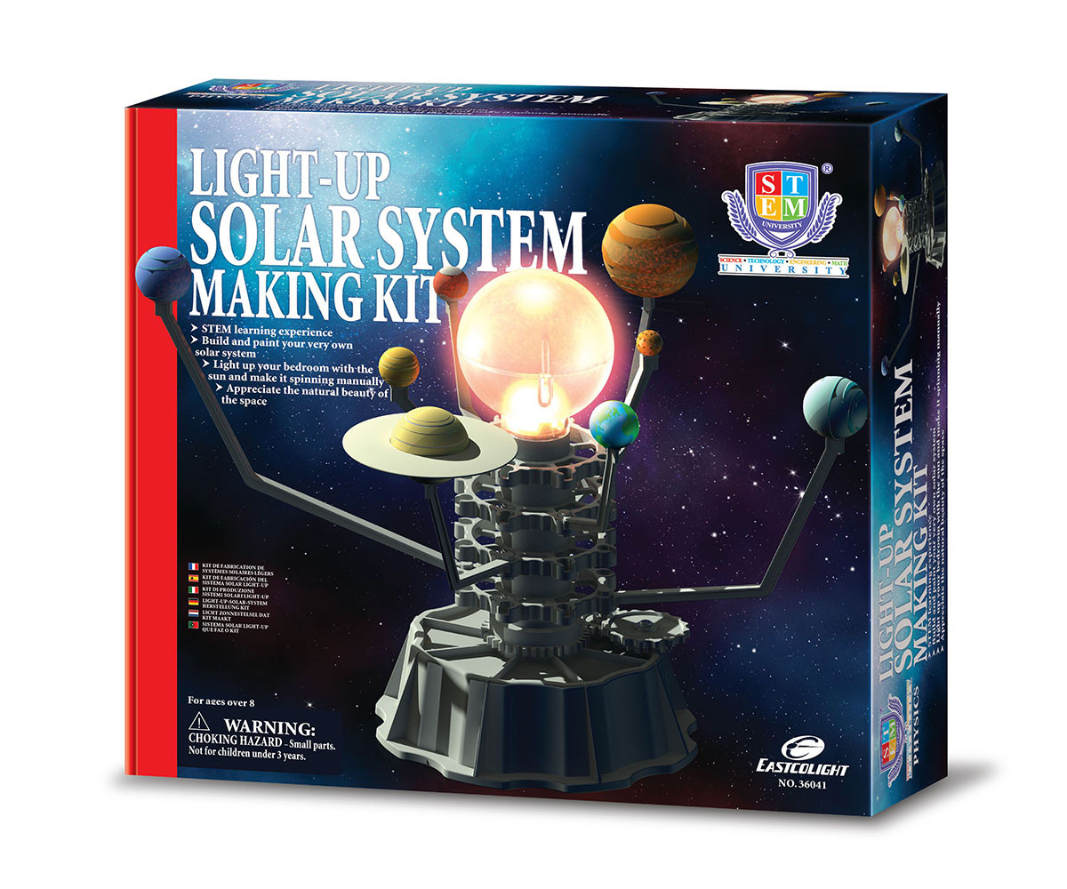 Комплект за игра за деца Eastcolight - Комплект светеща соларна система 36041
