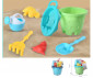 Кофичка за игра в пясъчника с формички, 19.5 см, зелена 430985T thumb 2
