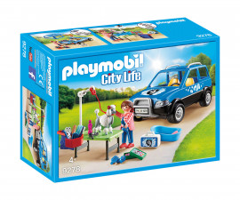 Детска играчка - Playmobil - Фризьор за домашни любимци