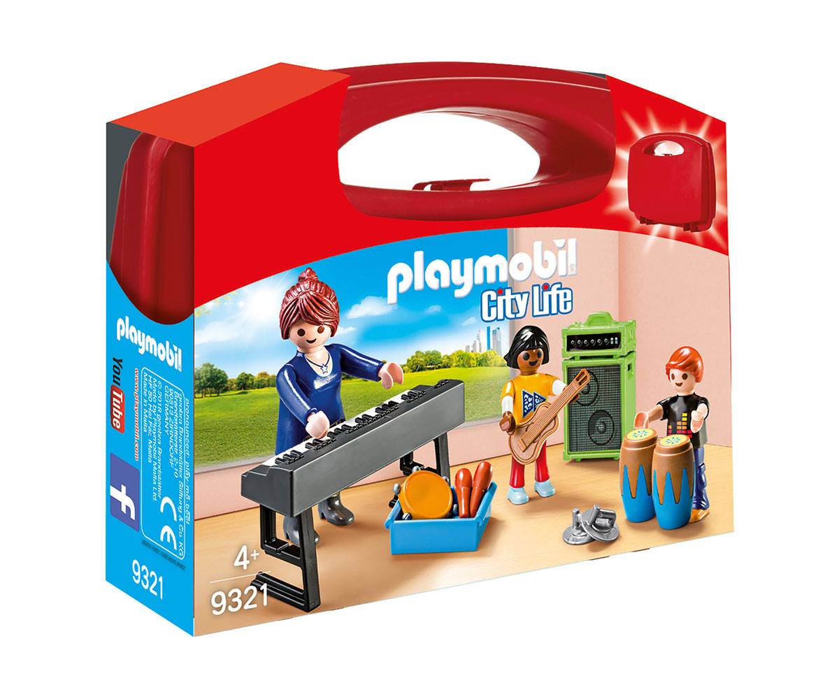Детска играчка - Playmobil - Преносима класна стая по музика