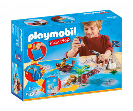 Детска играчка - Playmobil - Преносим комплект Пиратско приключение