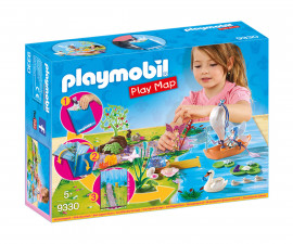 Детска играчка - Playmobil - Преносим комплект Градина с феи