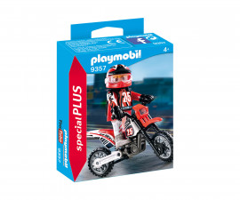 Детска играчка - Playmobil - Мотокрос шофьор