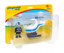 Детска играчка - Playmobil - Полицейски хеликоптер