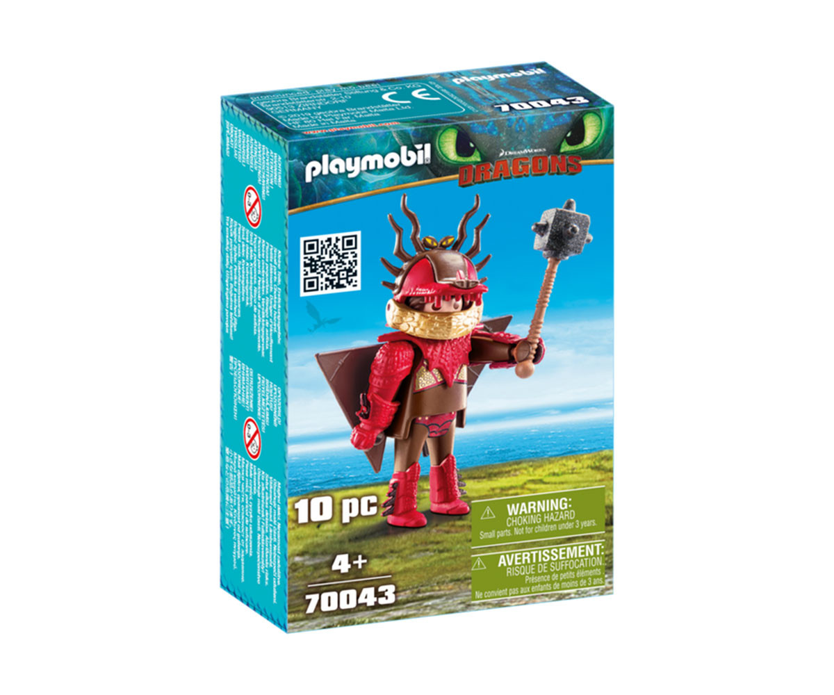 Детска играчка - Playmobil - Snotlout in flight suit