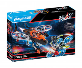 Конструктор за деца Галактически пиратски хеликоптер Playmobil 70023