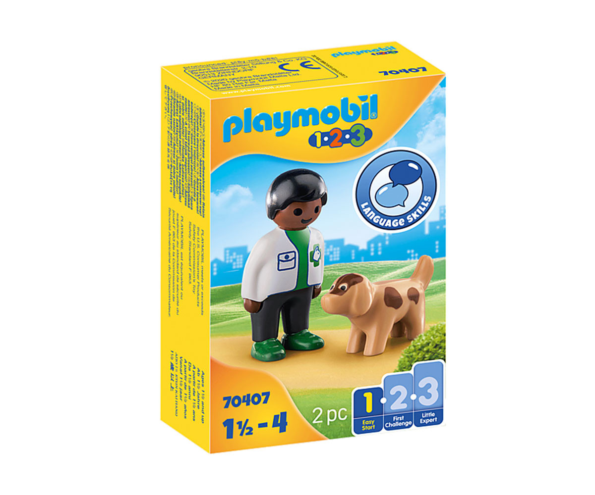 Детски конструктор Playmobil - 70407, серия 1-2-3