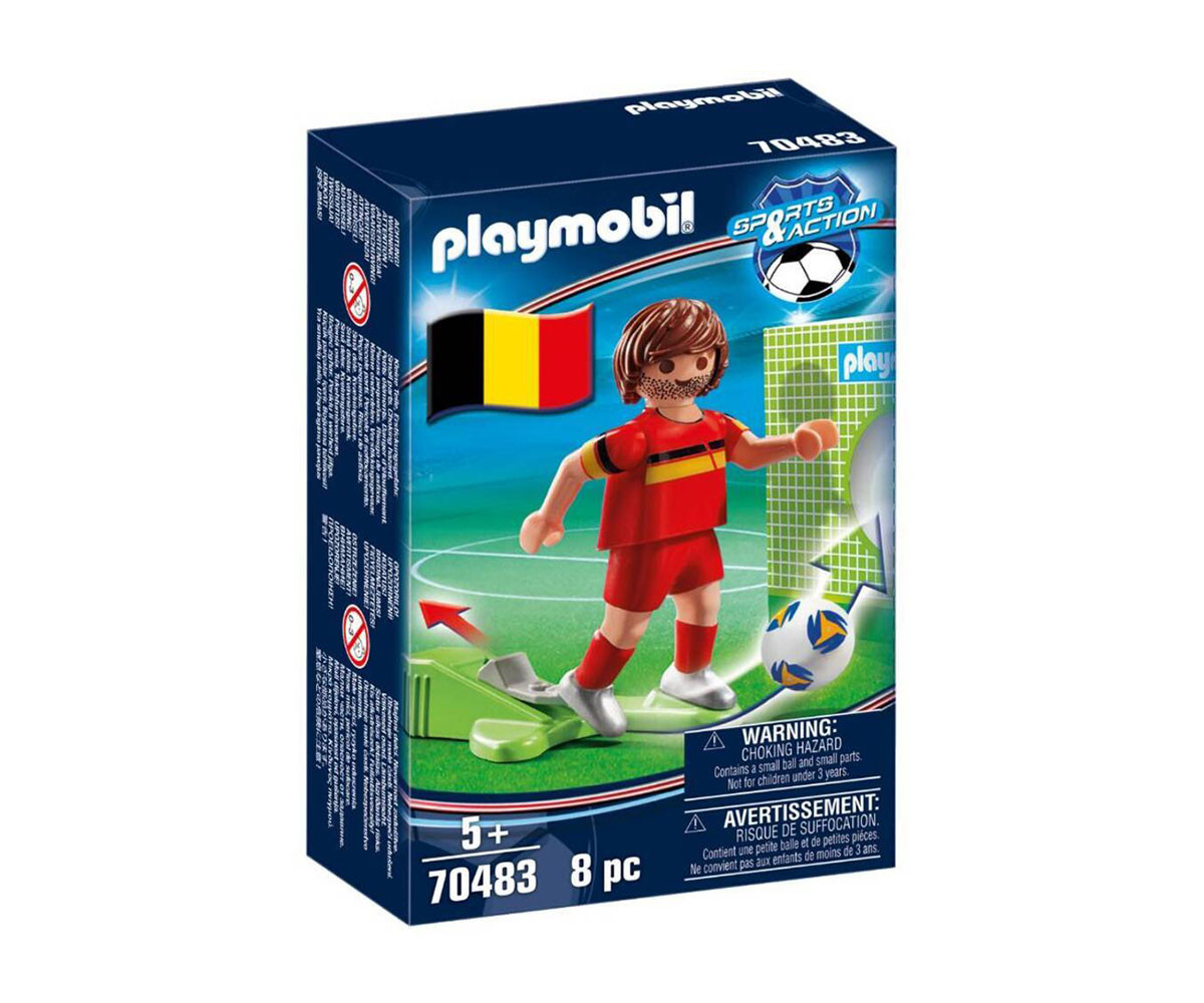 Конструктор за деца Национален играч Белгия Playmobil 70483