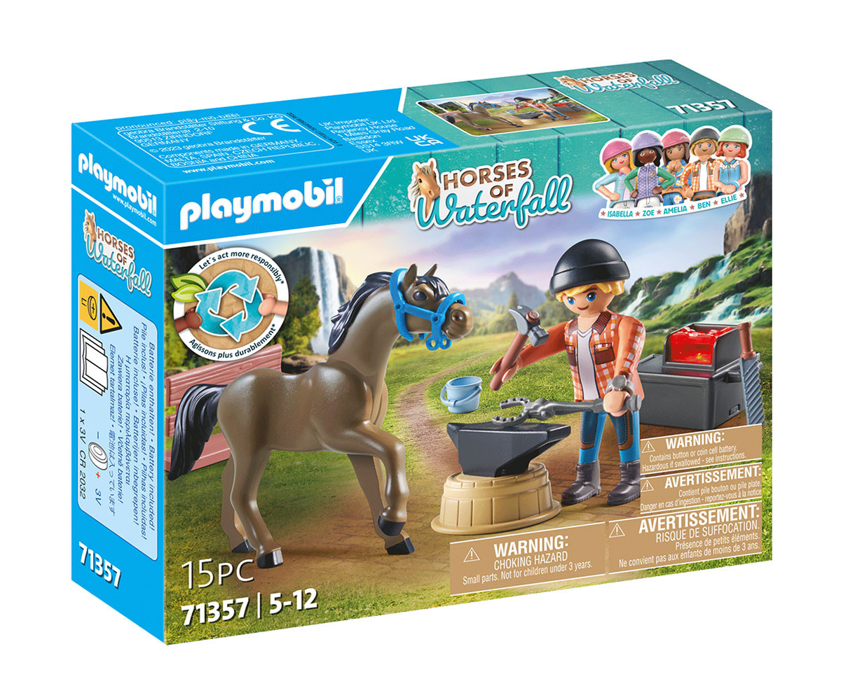 Детски конструктор Playmobil - 71357, серия Horses of Waterfall