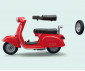 Детски конструктор Playmobil - 71620, серия Vespa thumb 4