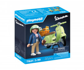 Детски конструктор Playmobil - 71621, серия Vespa