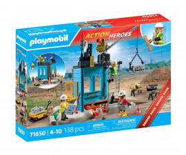 Детски конструктор Playmobil - 71650, серия Action