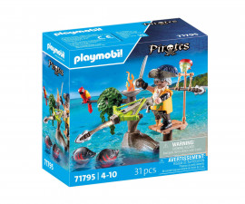 Детски конструктор Playmobil - 71795, серия Pirates