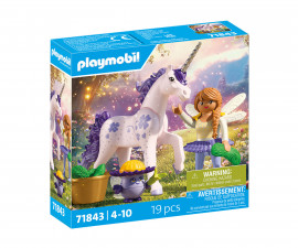 Playmobil 71843 - Collectible Unicorn: Lucky Lavender with Fairy
