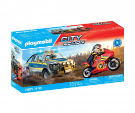 Playmobil 71875 - Police Chase with Pick-Up Truck