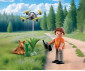 Playmobil 71880 - Fawn Rescue with Drone thumb 4