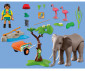 Playmobil 72068 - Elephant with Zookeeper thumb 4