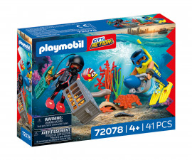 Playmobil 72078 - Police Diver with Treasure