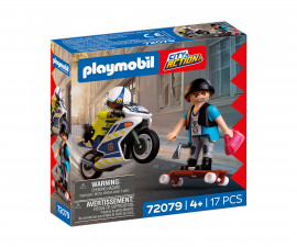 Playmobil 72079 - Motorcycle Chase