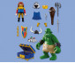 Playmobil 72116 - Troll with Lion Knight Treasure thumb 3