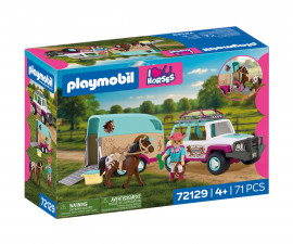 Playmobil 72129 - Vehicle with Horse Trailer