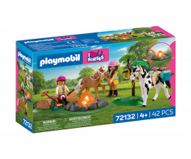 Playmobil 72132 - Horseback Riding Trip with Campfire