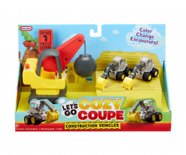 Игрален комплект за деца строителни машини Little Tikes 661266