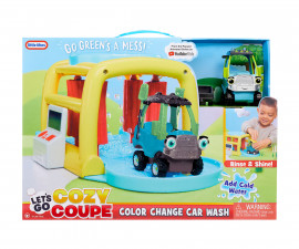 Игрален комплект за деца Cozy Coupe: Автомивка с промяна на цвета Little Tikes 661297
