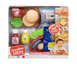 Little Tikes 643194 - Creative Chefs Cheeseburger and Fries Kit