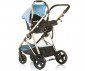 Бебешко столче/кошница за автомобил за новородени бебета с тегло до 13кг. с адаптори Chipolino Сенси, синьо STKSE1802BM thumb 2