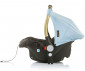 Бебешко столче/кошница за автомобил за новородени бебета с тегло до 13кг. с адаптори Chipolino Сенси, синьо STKSE1802BM thumb 3