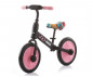 Колело за баланс с помощни колела и с педали за деца Chipolino Макс Байк, розова DIKMB0203PI thumb 3