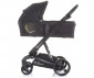 Комбинирана бебешка количка с черна рама Chipolino Електра 3в1, злато KKEL0212BGD thumb 3